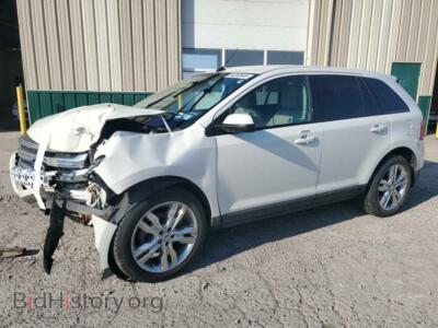 2013 Ford EDGE SEL, белый — VIN 2FMDK4JC2DBB48842, Copart
