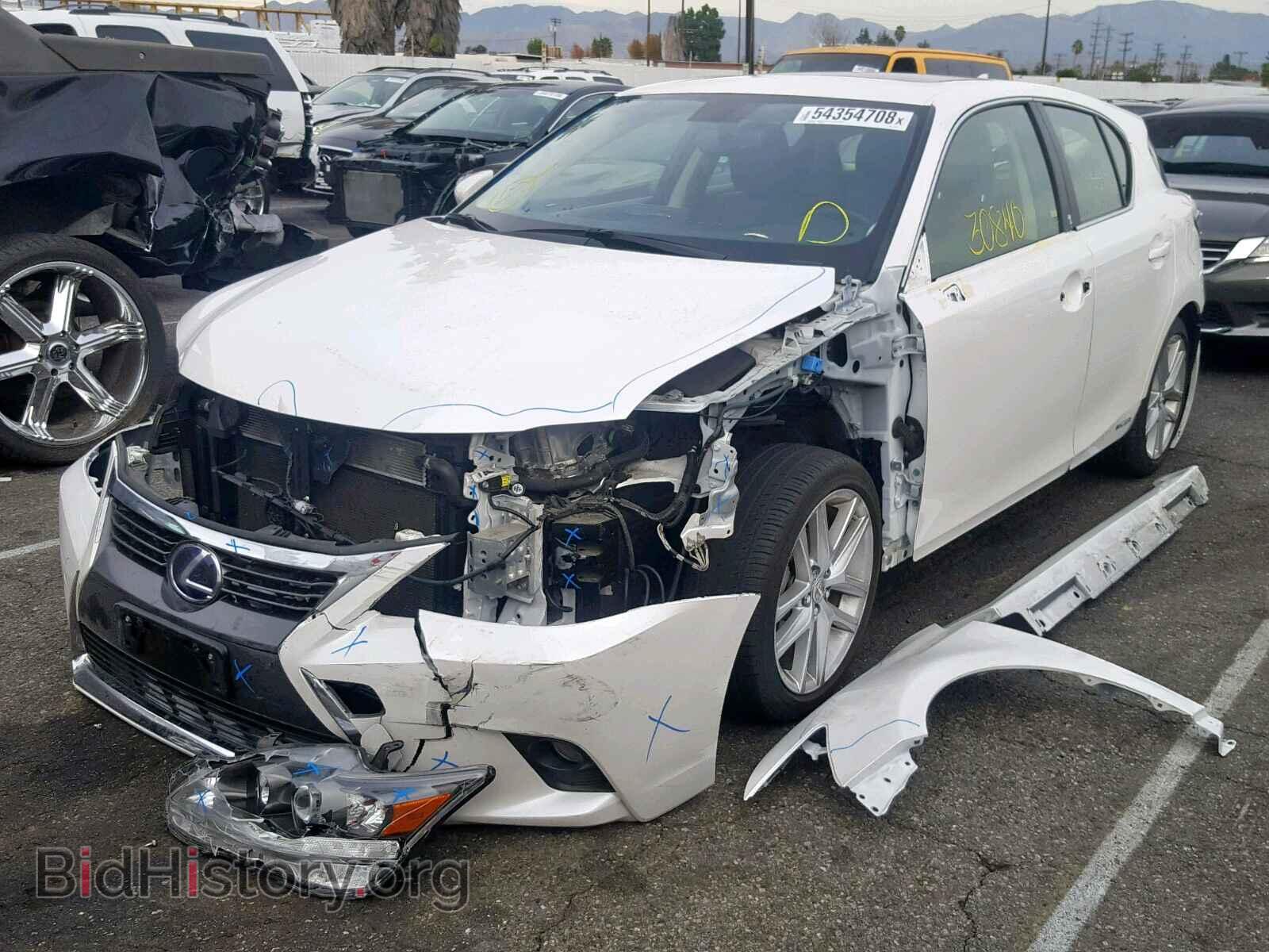 2017 LEXUS CT 200 - VIN: JTHKD5BH2H2293329 - Фото 2