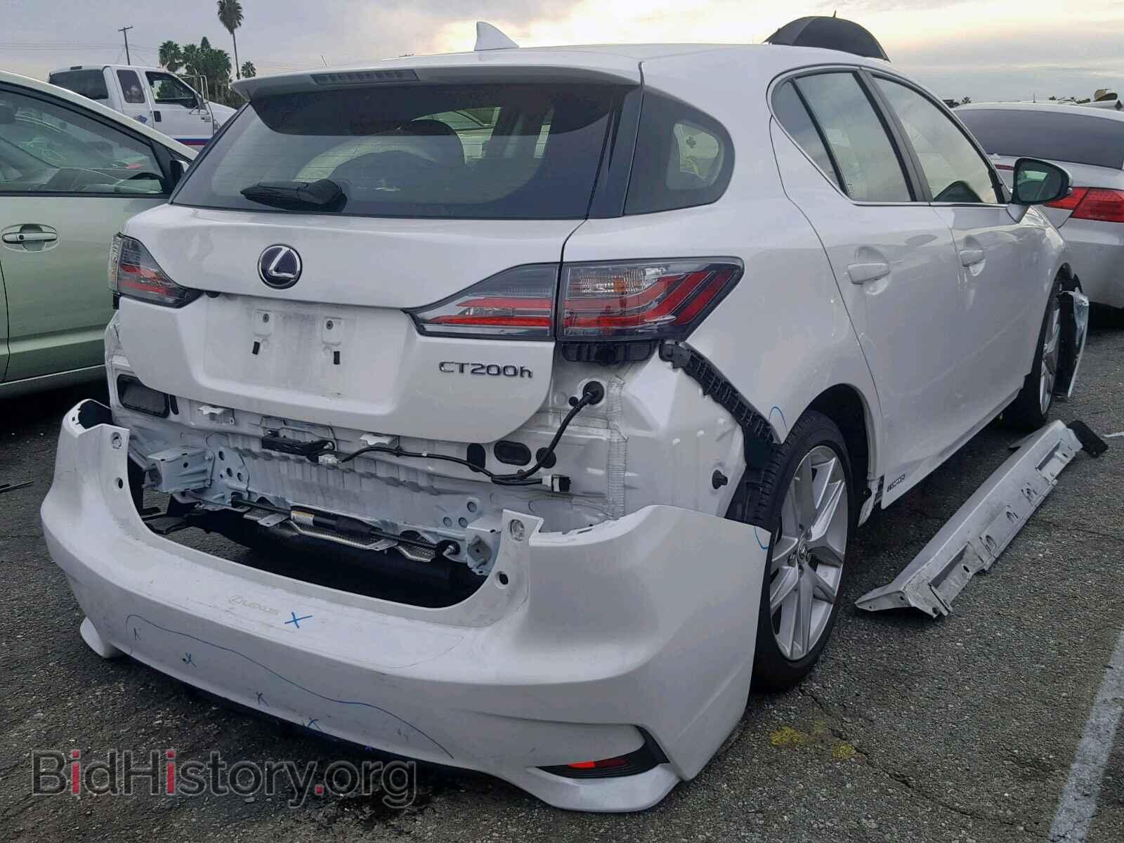 2017 LEXUS CT 200 - VIN: JTHKD5BH2H2293329 - Фото 4