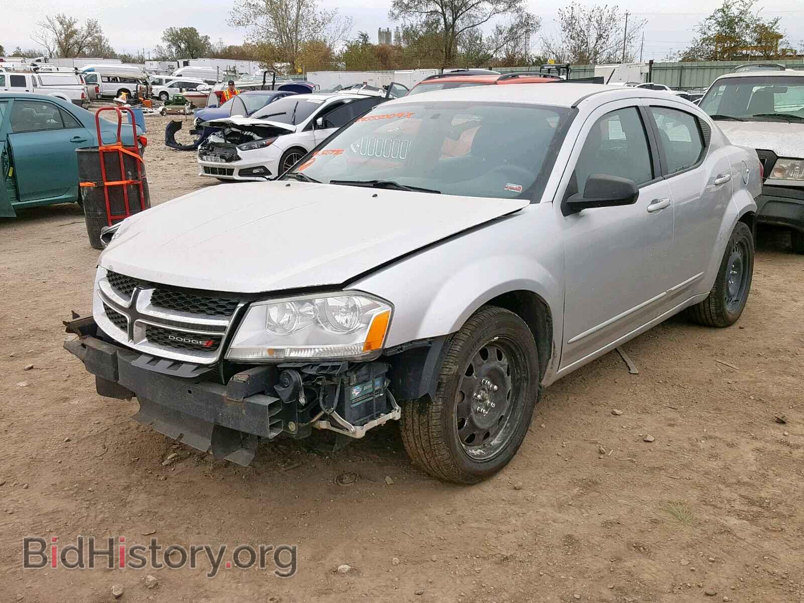 2012 DODGE AVENGER - VIN: 1C3CDZAB9CN323772 - Фото 2