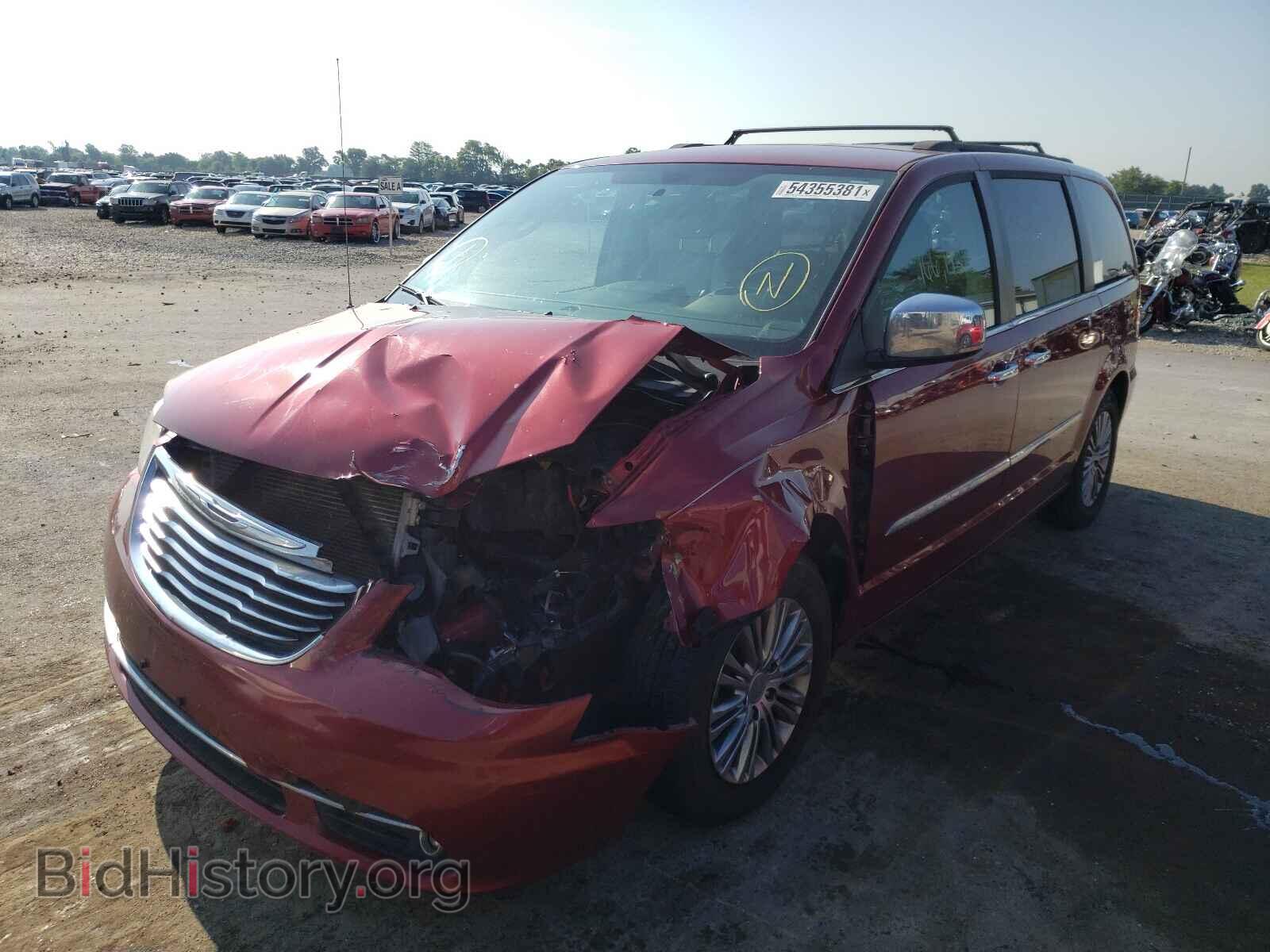 2013 CHRYSLER MINIVAN - VIN: 2C4RC1CGXDR563887 - Фото 2