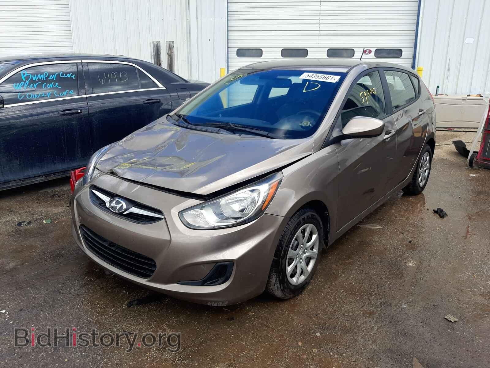 2012 HYUNDAI ACCENT - VIN: KMHCT5AE8CU046017 - Фото 2