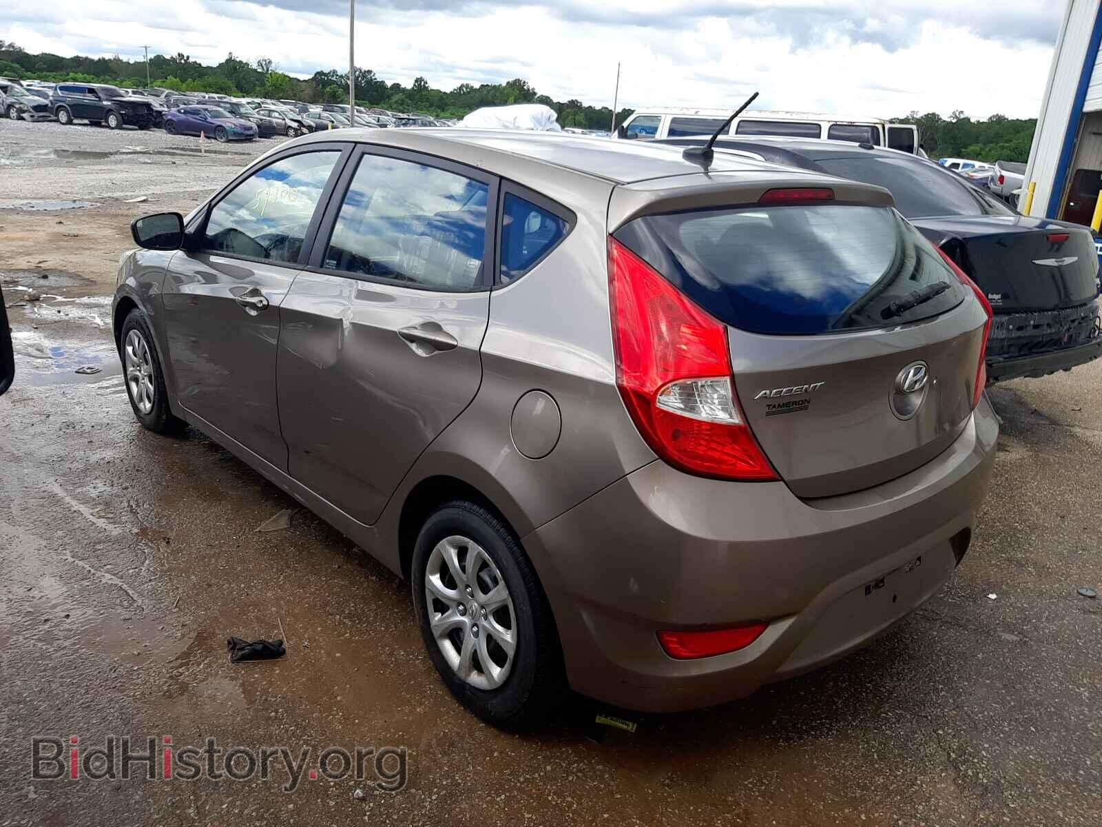 2012 HYUNDAI ACCENT - VIN: KMHCT5AE8CU046017 - Фото 3
