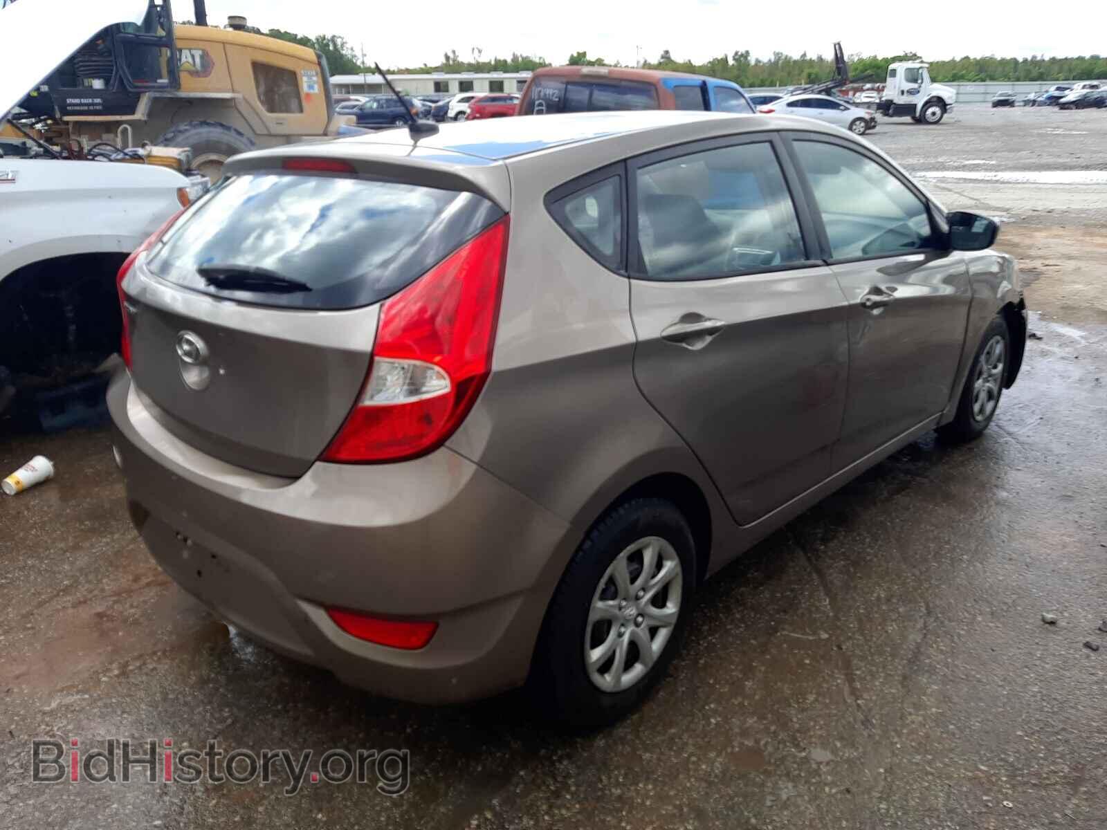 2012 HYUNDAI ACCENT - VIN: KMHCT5AE8CU046017 - Фото 4