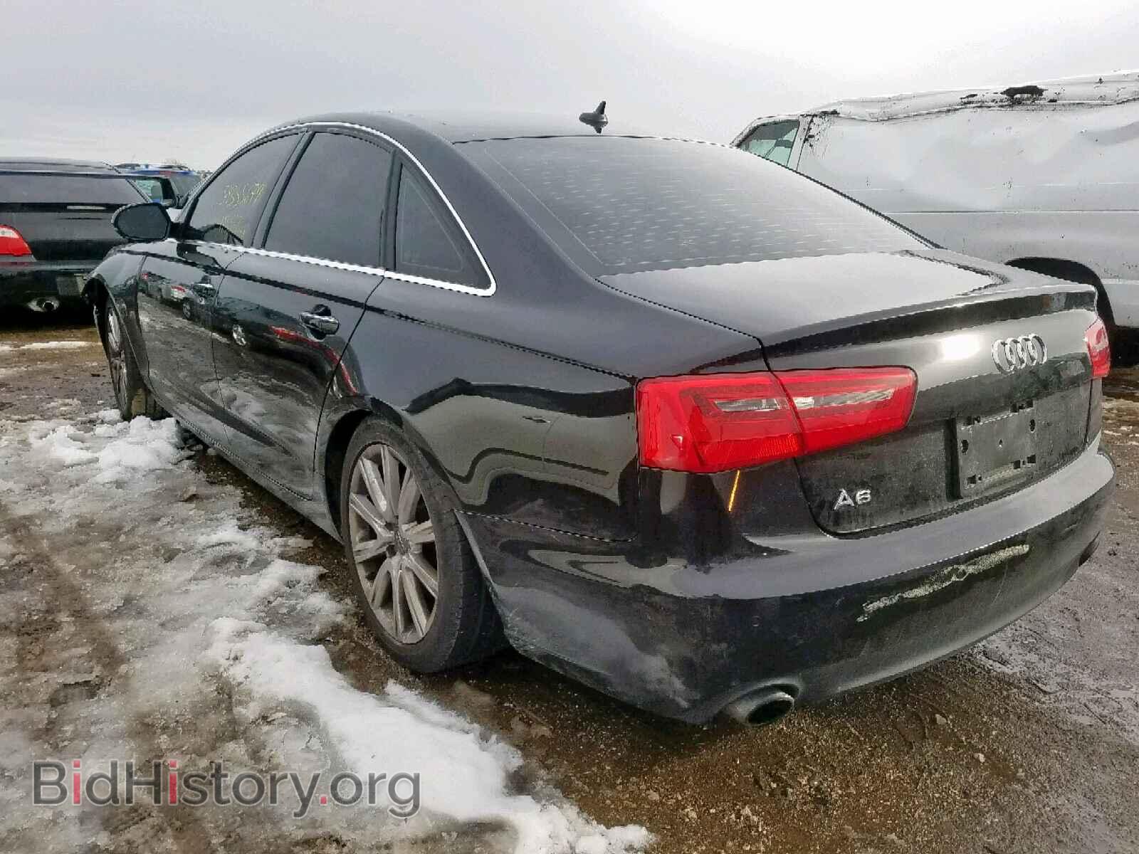 2013 AUDI A6 - VIN: WAUGFAFC7DN054535 - Фото 3