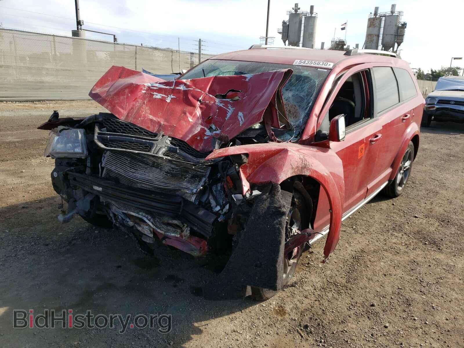 2017 DODGE JOURNEY - VIN: 3C4PDCGG1HT522660 - Фото 2