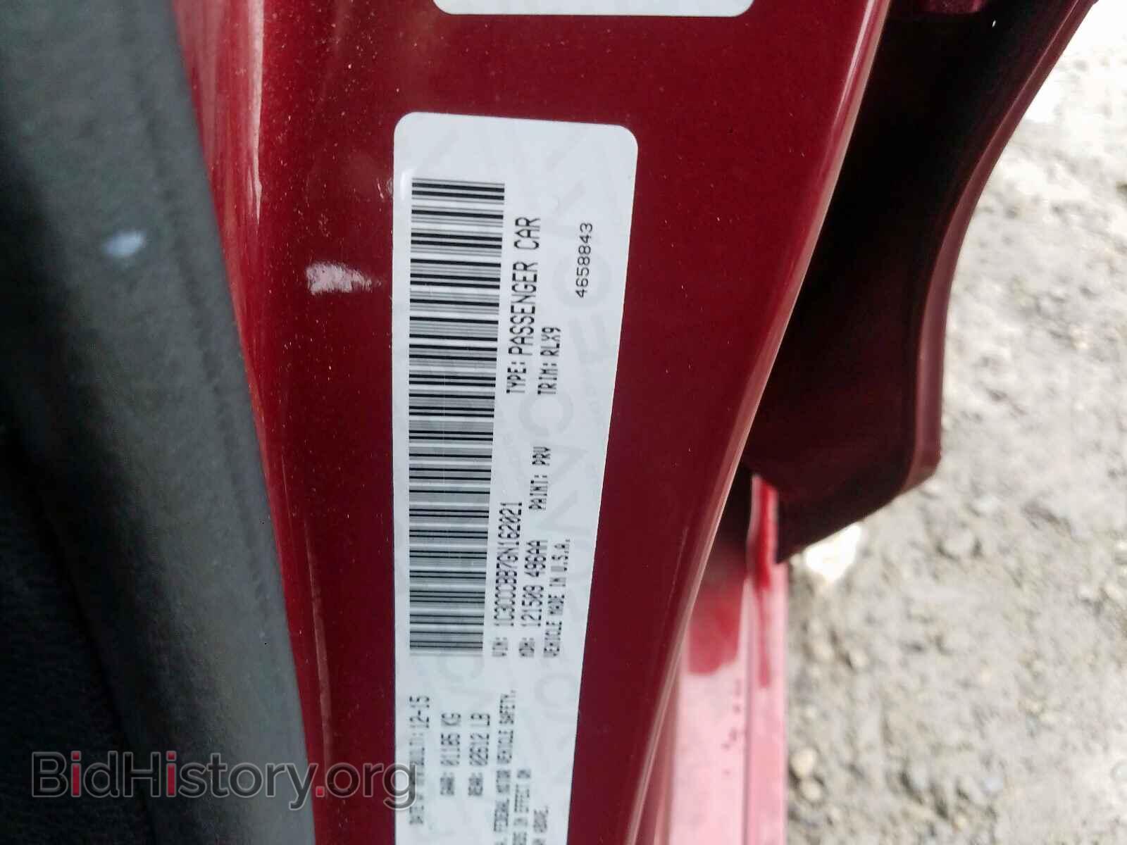 2016 CHRYSLER 200 - VIN: 1C3CCCBB7GN162021 - Photo 10