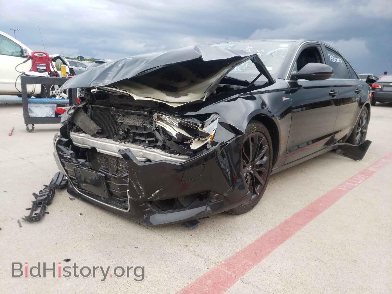2012 AUDI A6 - VIN: WAUGGBFC7CN155009 - Фото 2