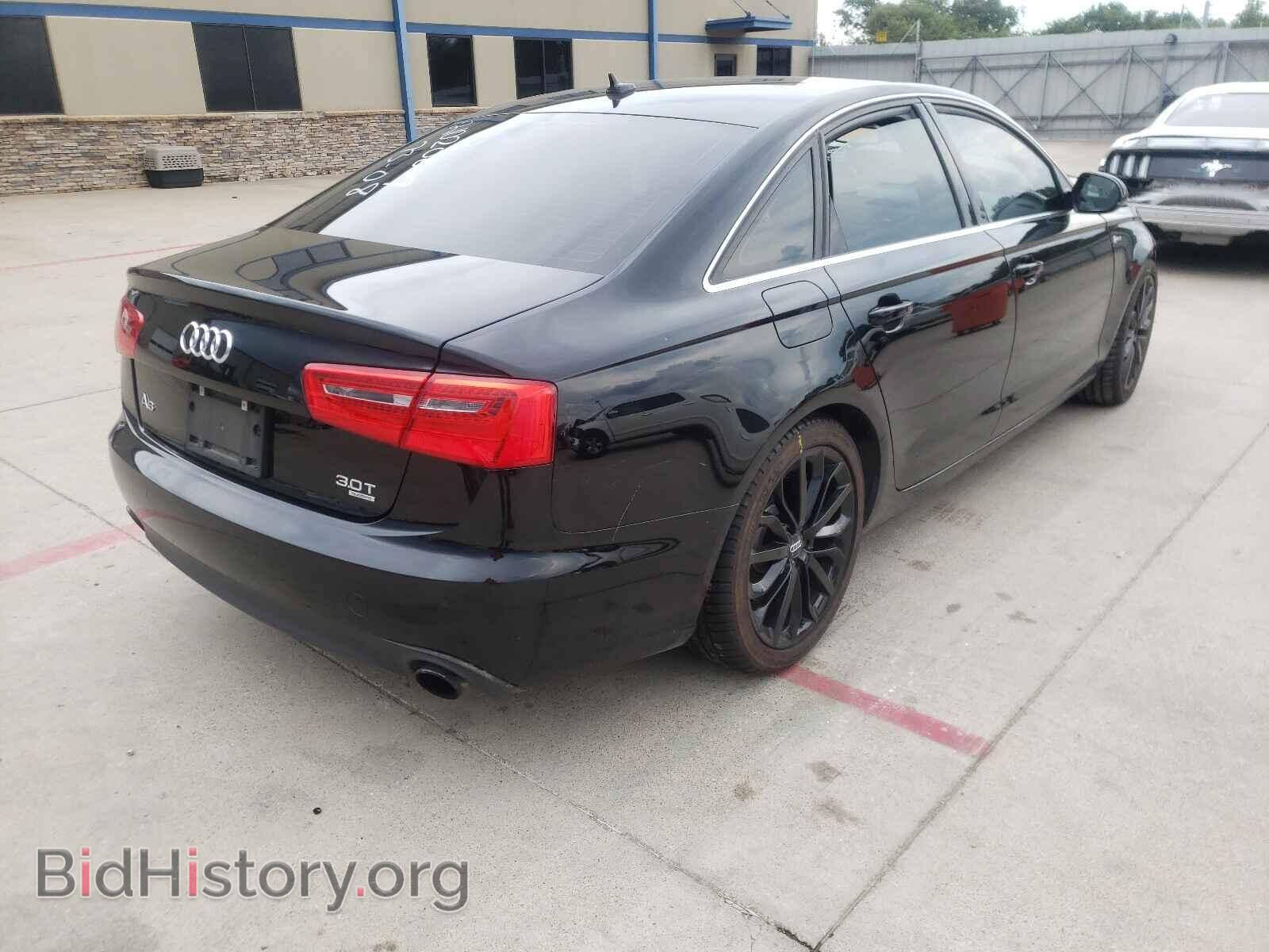 2012 AUDI A6 - VIN: WAUGGBFC7CN155009 - Фото 4