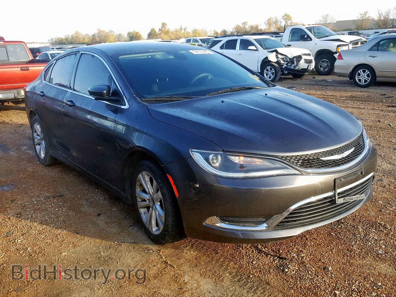 Фотография 1C3CCCABXGN133131 - CHRYSLER 200 2016