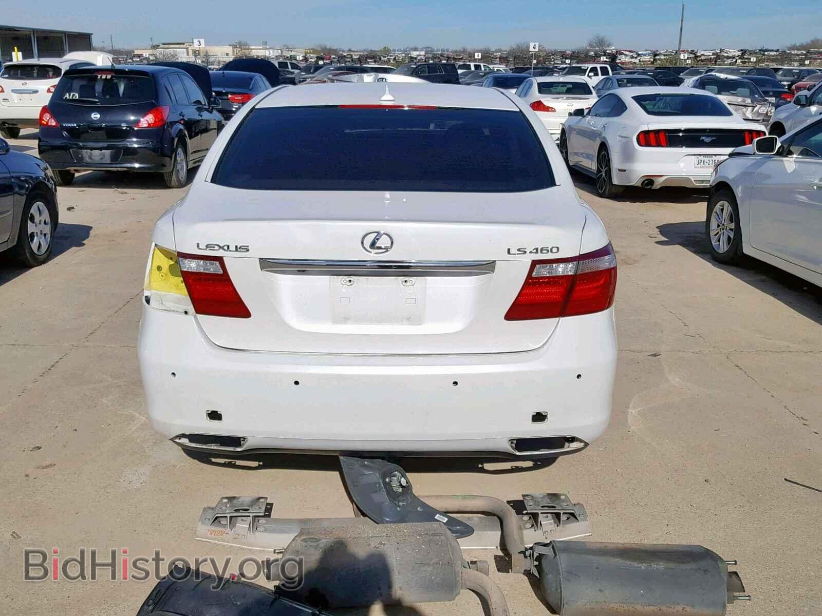 2007 LEXUS LS460 - VIN: JTHBL46F575045675 - Фото 9