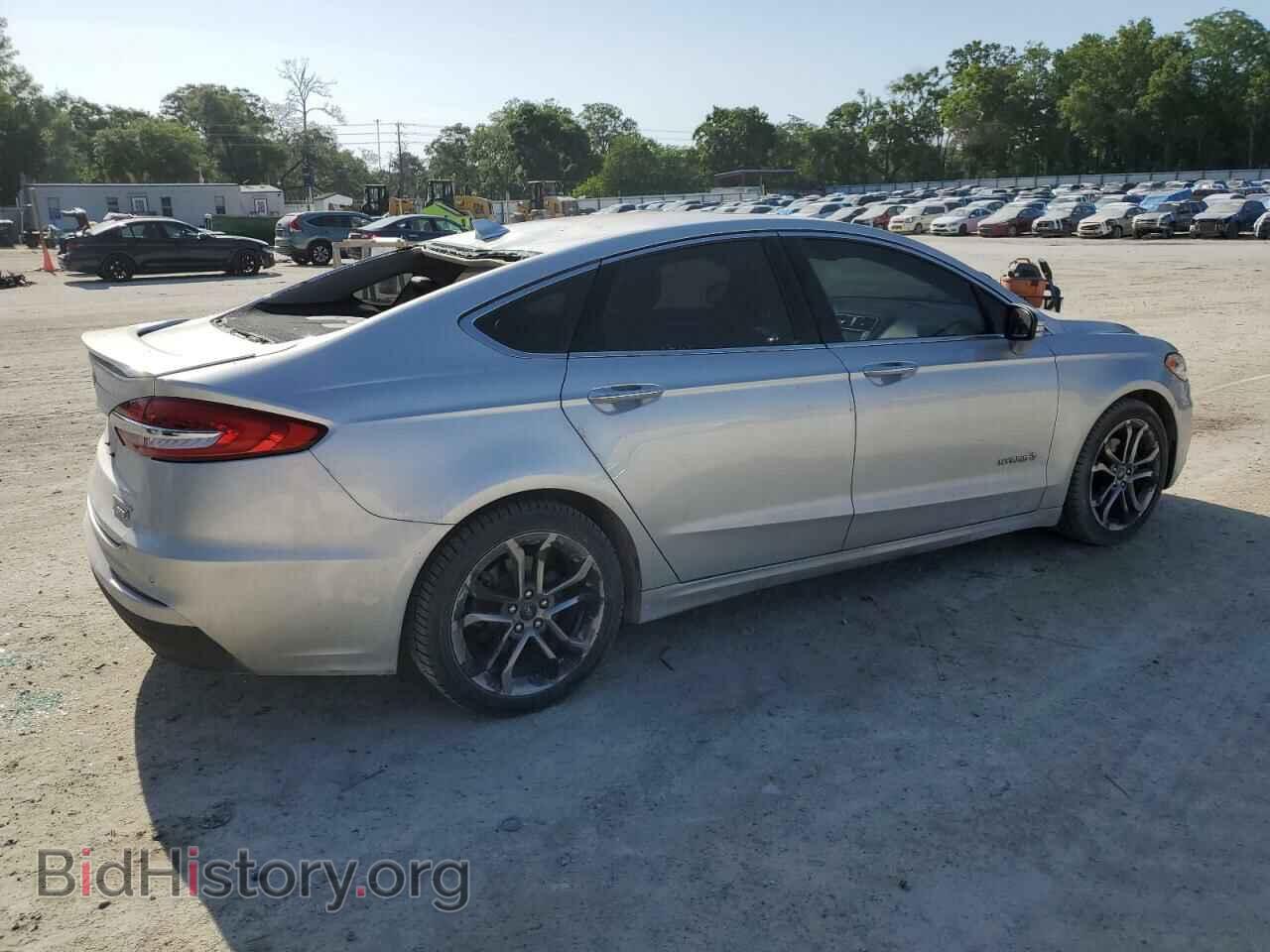 2019 FORD FUSION - VIN: 3FA6P0RU1KR209297 - Фото 3