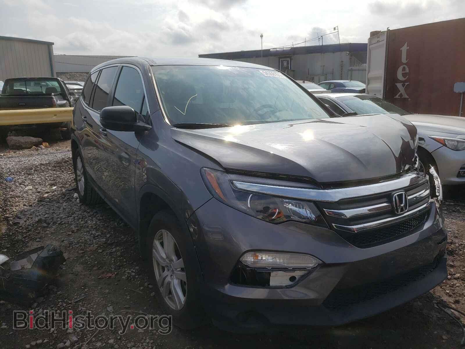 Photo 5FNYF5H1XHB034388 - HONDA PILOT 2017