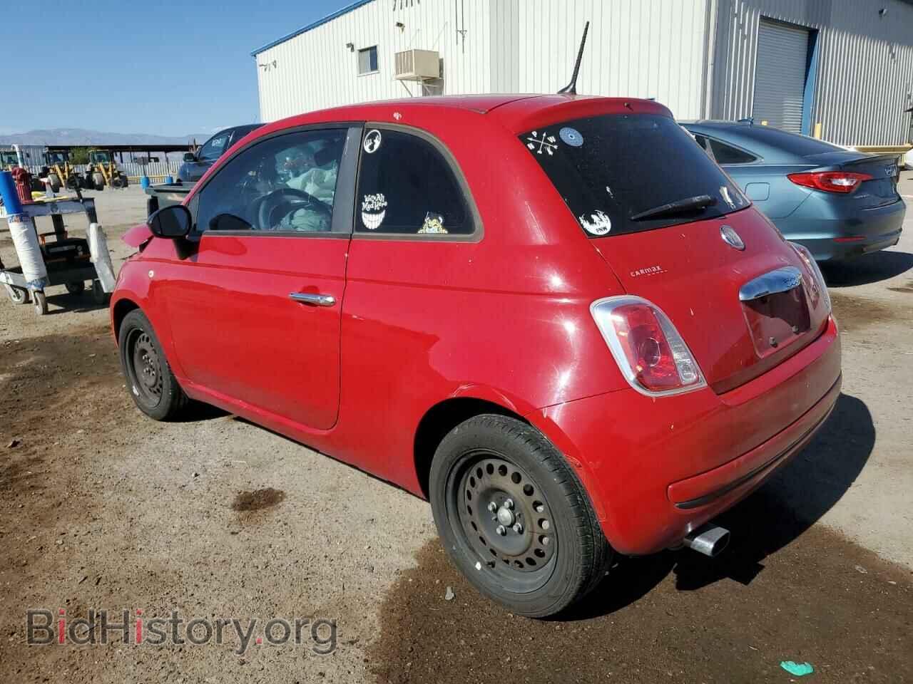 2013 FIAT 500 - VIN: 3C3CFFAR1DT698238 - Фото 2