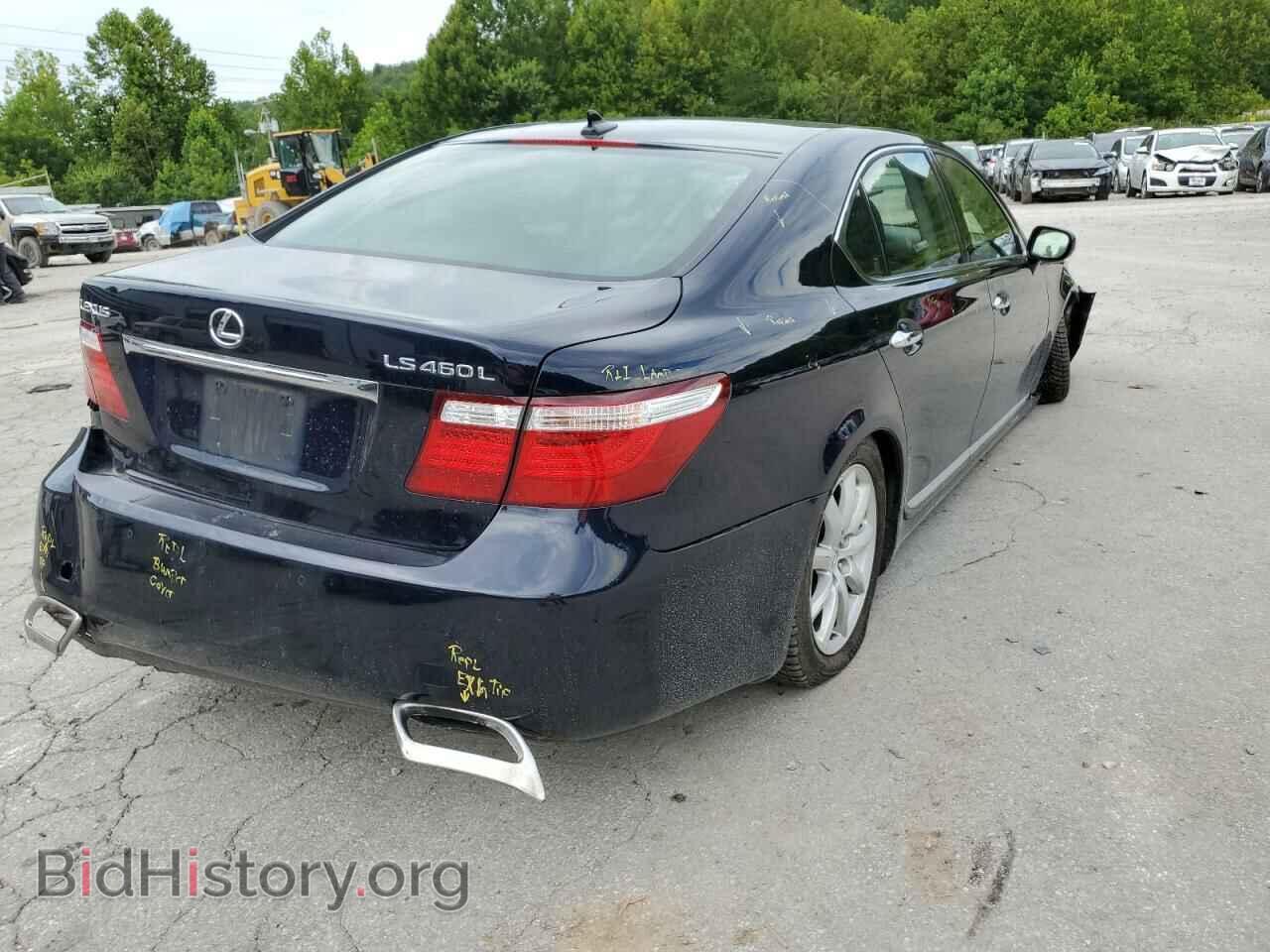 2007 LEXUS LS460 - VIN: JTHGL46F675017695 - Фото 4