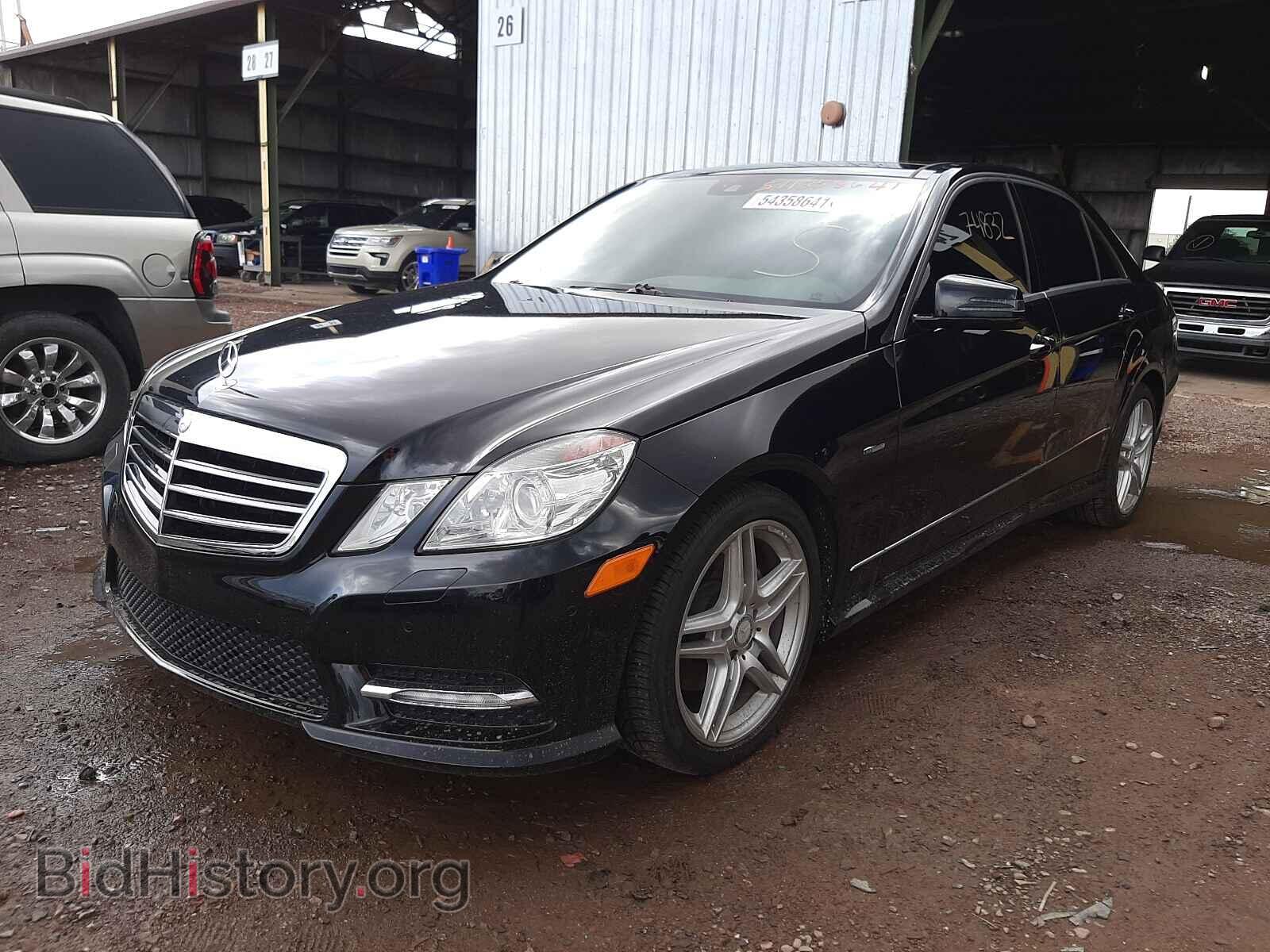 2012 MERCEDES-BENZ E-CLASS - VIN: WDDHF5KB1CA640705 - Фото 2
