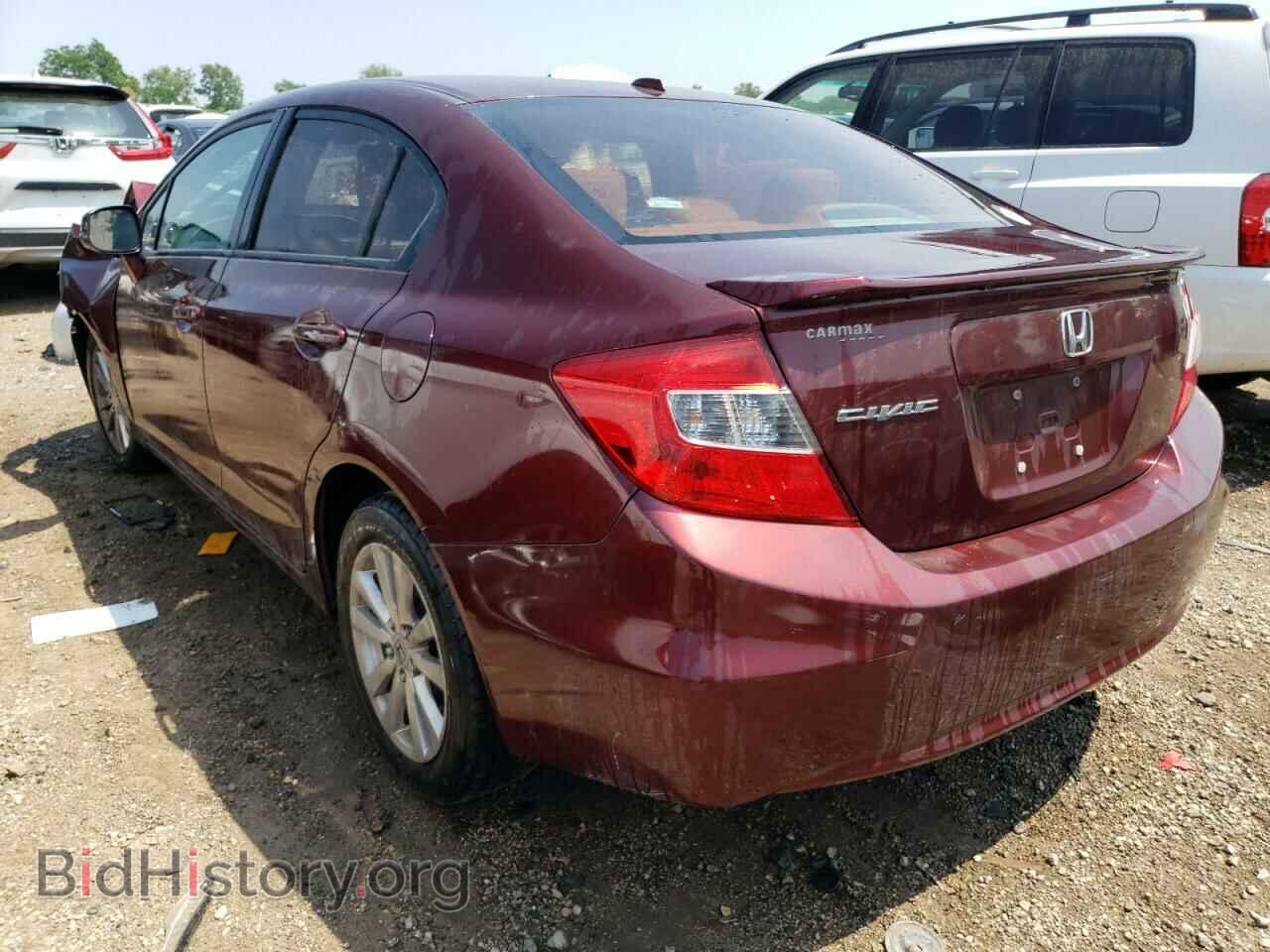 2012 HONDA CIVIC - VIN: 19XFB2F99CE031197 - Фото 2