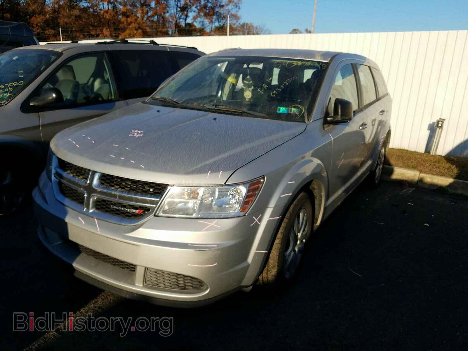 2014 DODGE JOURNEY - VIN: 3C4PDCAB7ET120876 - Фото 2
