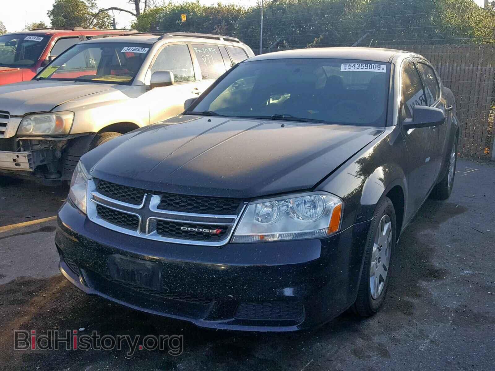 2013 DODGE AVENGER - VIN: 1C3CDZAB3DN544169 - Фото 2