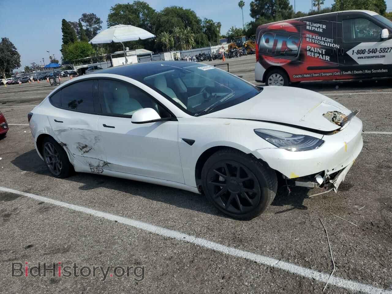 2022 TESLA MODEL 3 - VIN: 5YJ3E1EA5NF243396 - Фото 4