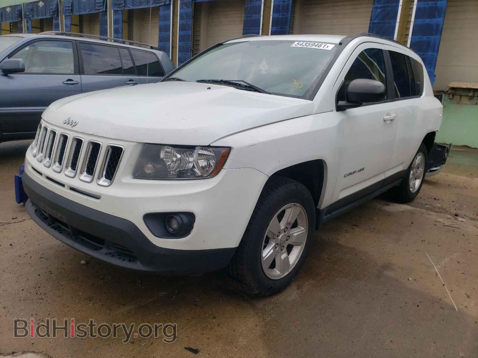 2014 JEEP COMPASS - VIN: 1C4NJCBAXED882563 - Фото 2