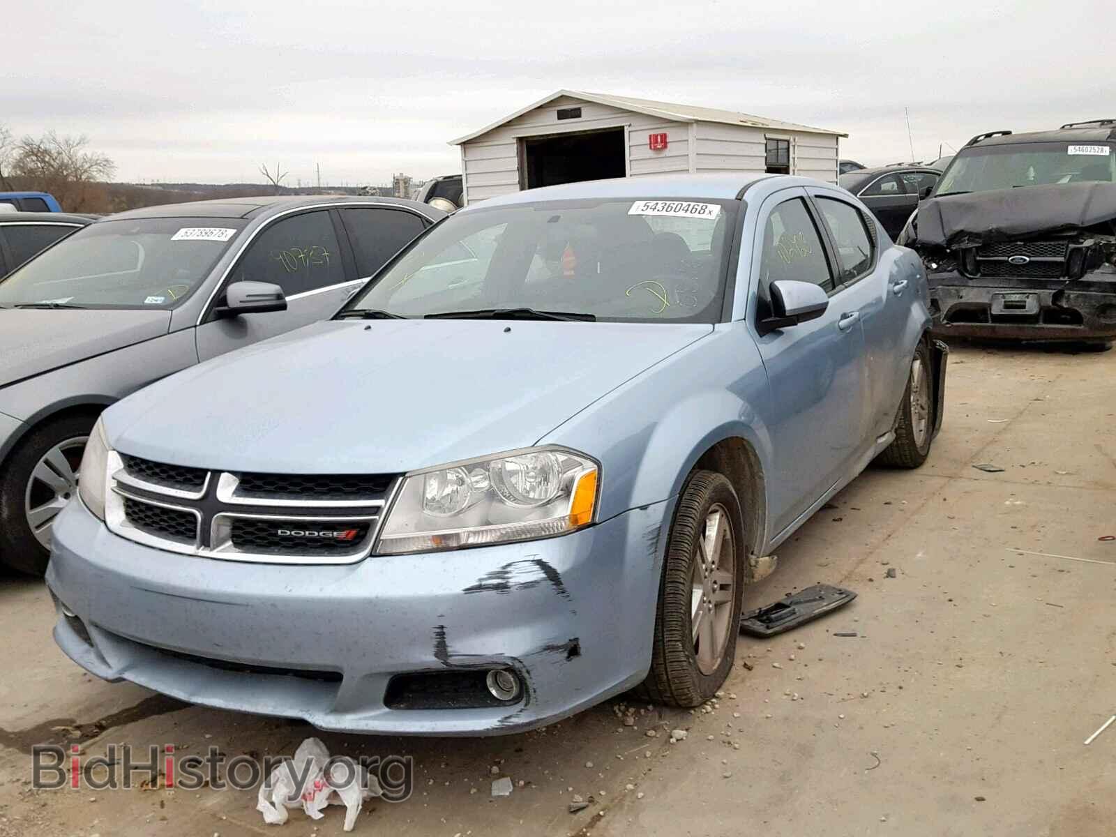 2013 DODGE AVENGER - VIN: 1C3CDZCB6DN502592 - Фото 2