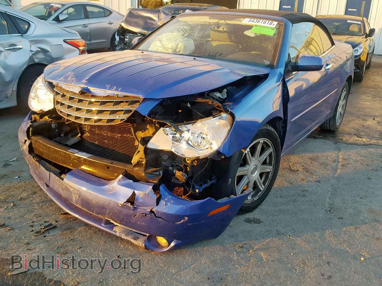 2008 CHRYSLER SEBRING - VIN: 1C3LC65M38N243288 - Фото 2