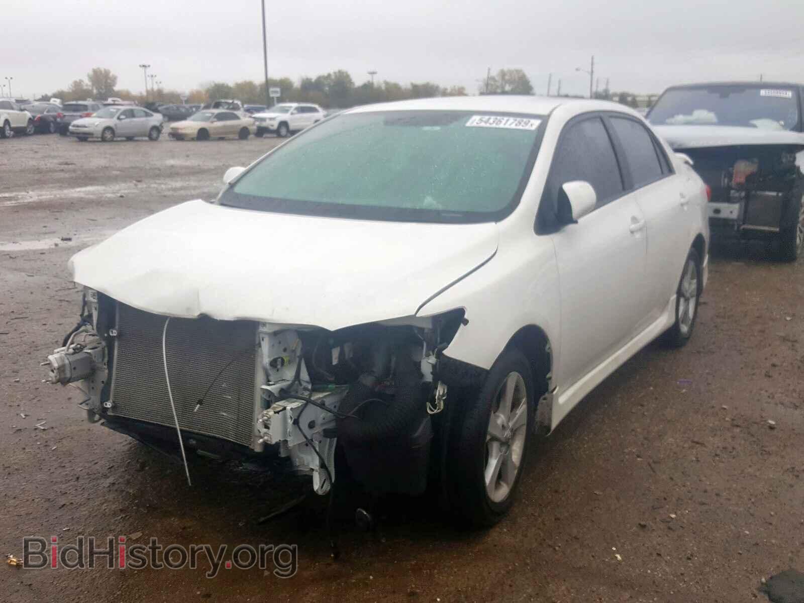 2012 TOYOTA COROLLA BA - VIN: 2T1BU4EE2CC792705 - Фото 2