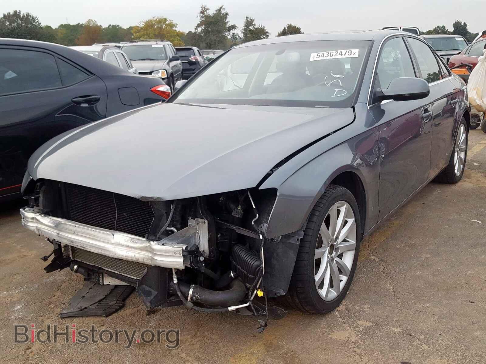 2013 AUDI A4 - VIN: WAUFFAFL7DN018033 - Фото 2