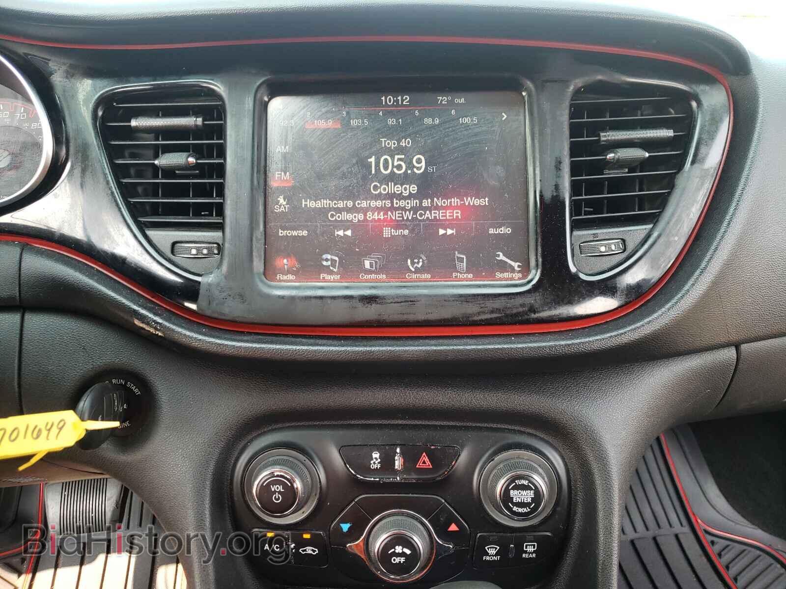 2016 DODGE DART - VIN: 1C3CDFBB4GD701649 - Фото 9
