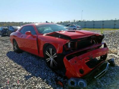 2017 Dodge CHALLENGER, red — VIN 2C3CDZAG1HH572577, Copart