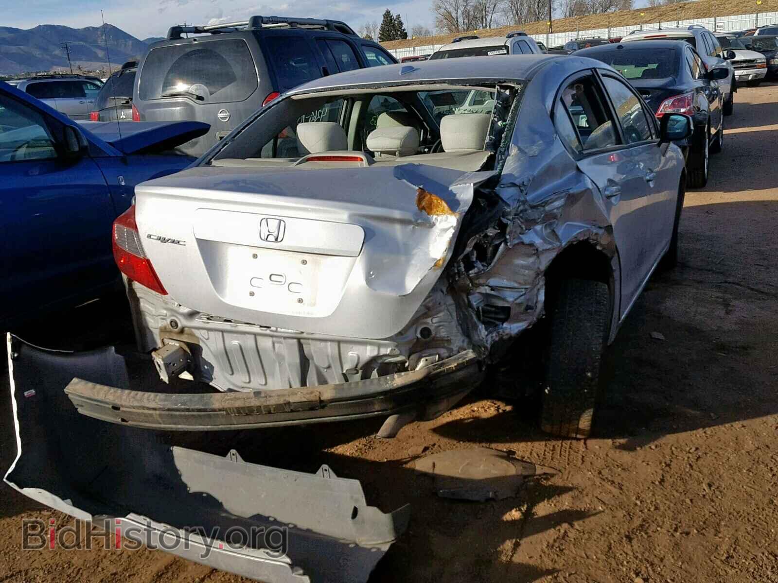 2012 HONDA CIVIC - VIN: 19XFB2F88CE004029 - Фото 4