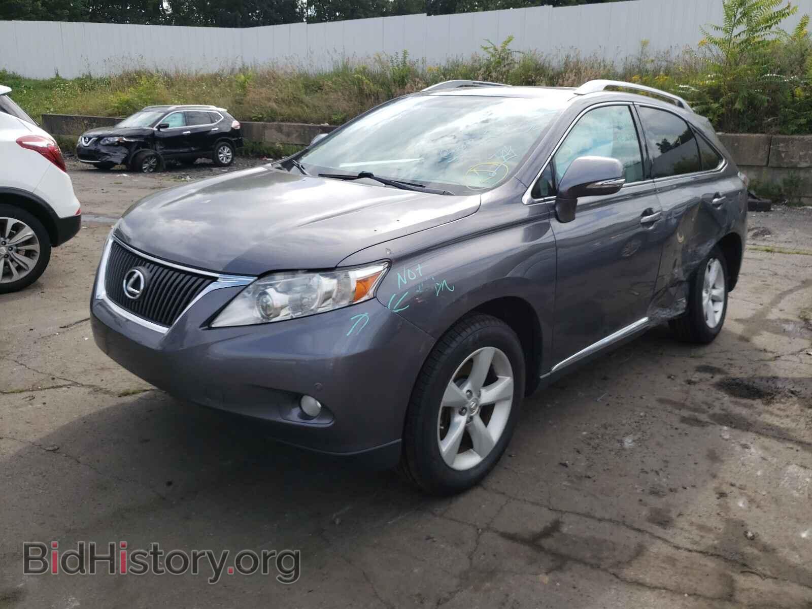 2012 LEXUS RX350 - VIN: 2T2BK1BAXCC123860 - Фото 2