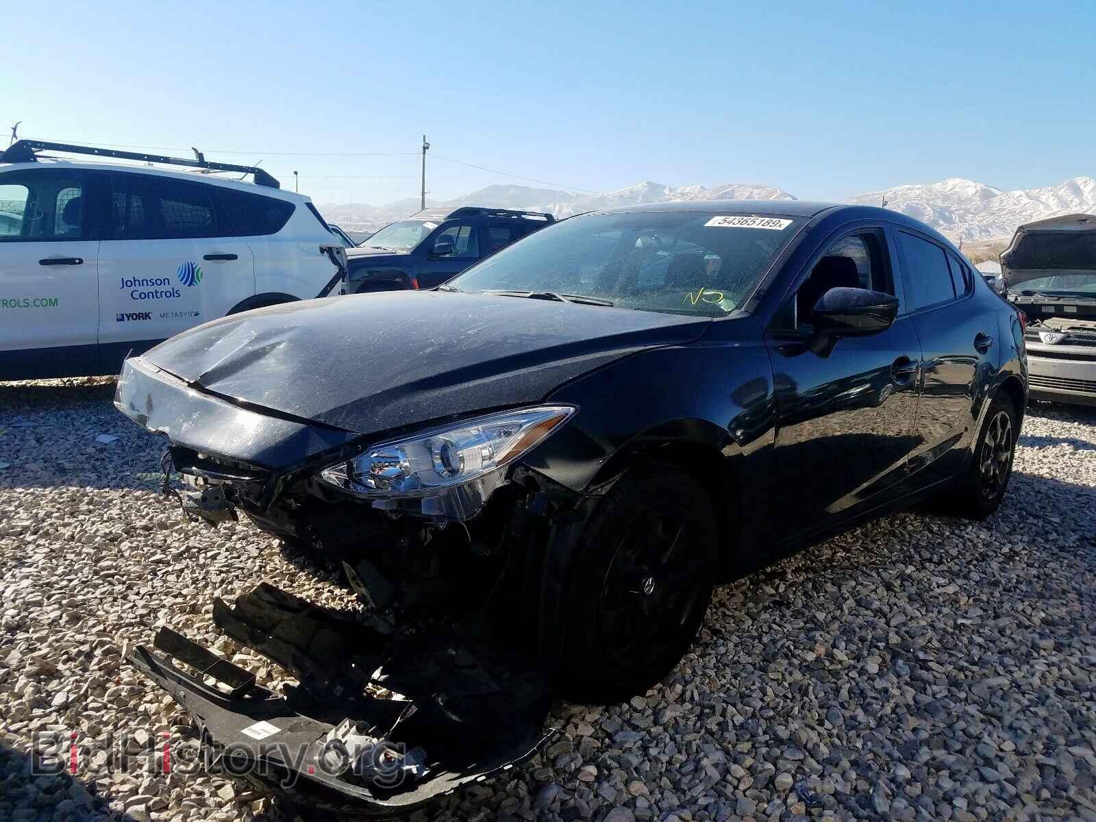 2014 MAZDA 3 - VIN: JM1BM1U73E1121987 - Фото 2