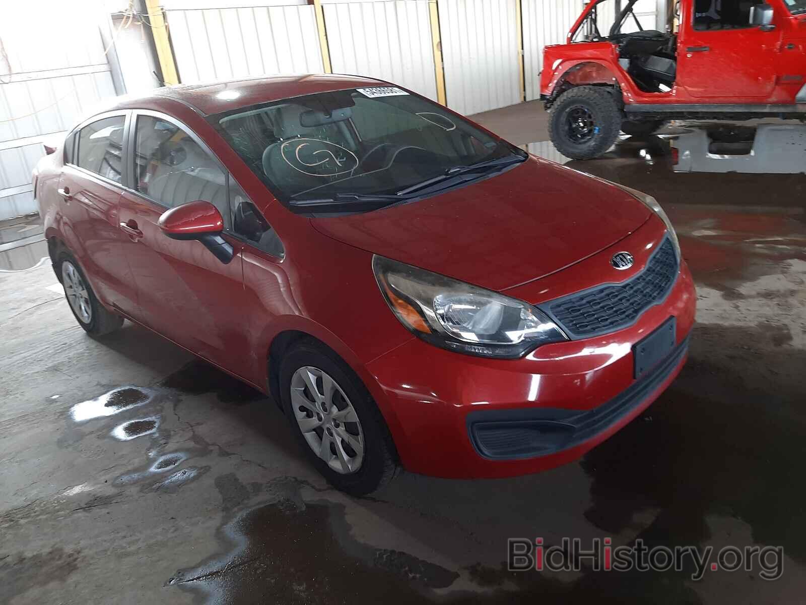 Photo KNADM4A3XE6354597 - KIA RIO 2014