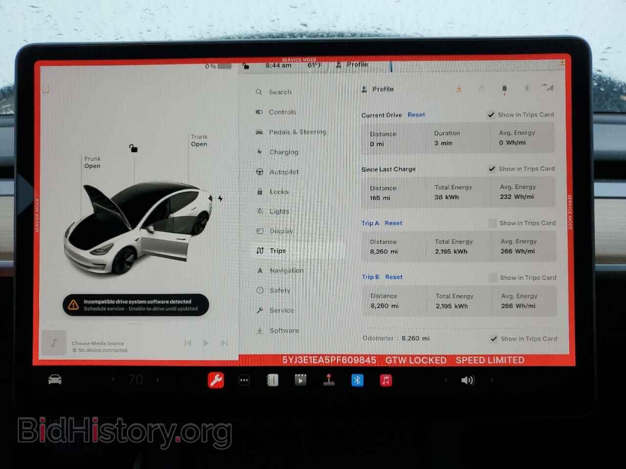 2025 TESLA MODEL 3 - VIN: 5YJ3E1EA5PF609845 - Photo 9