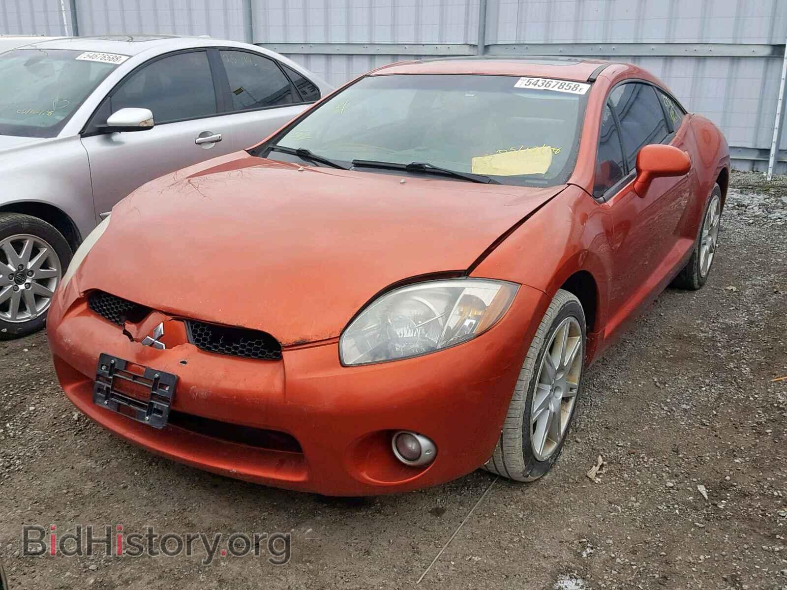 2007 MITSUBISHI ECLIPSE - VIN: 4A3AK34TX7E602421 - Photo 2