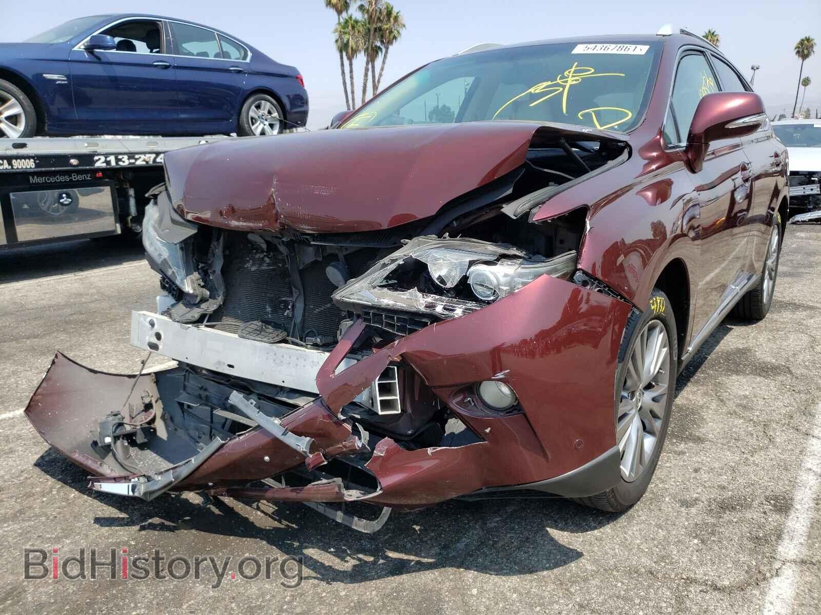 2013 LEXUS RX350 - VIN: 2T2ZK1BA4DC124471 - Фото 2
