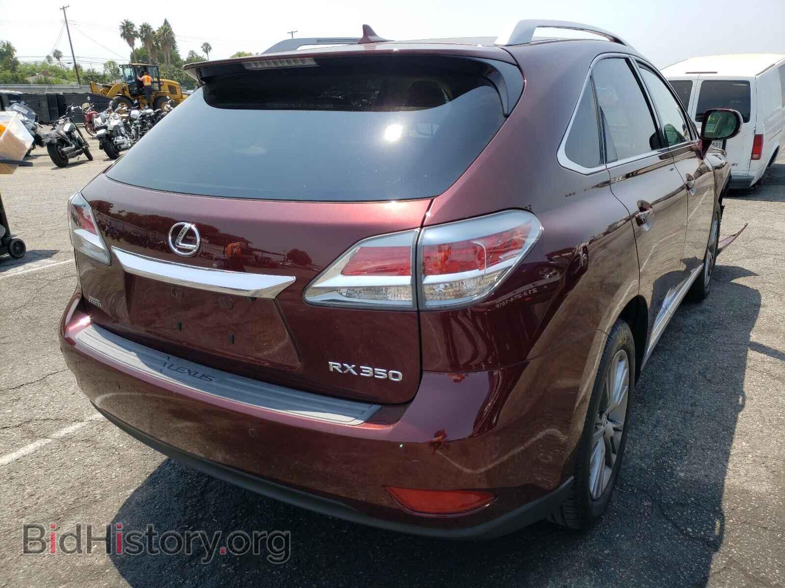 2013 LEXUS RX350 - VIN: 2T2ZK1BA4DC124471 - Фото 4