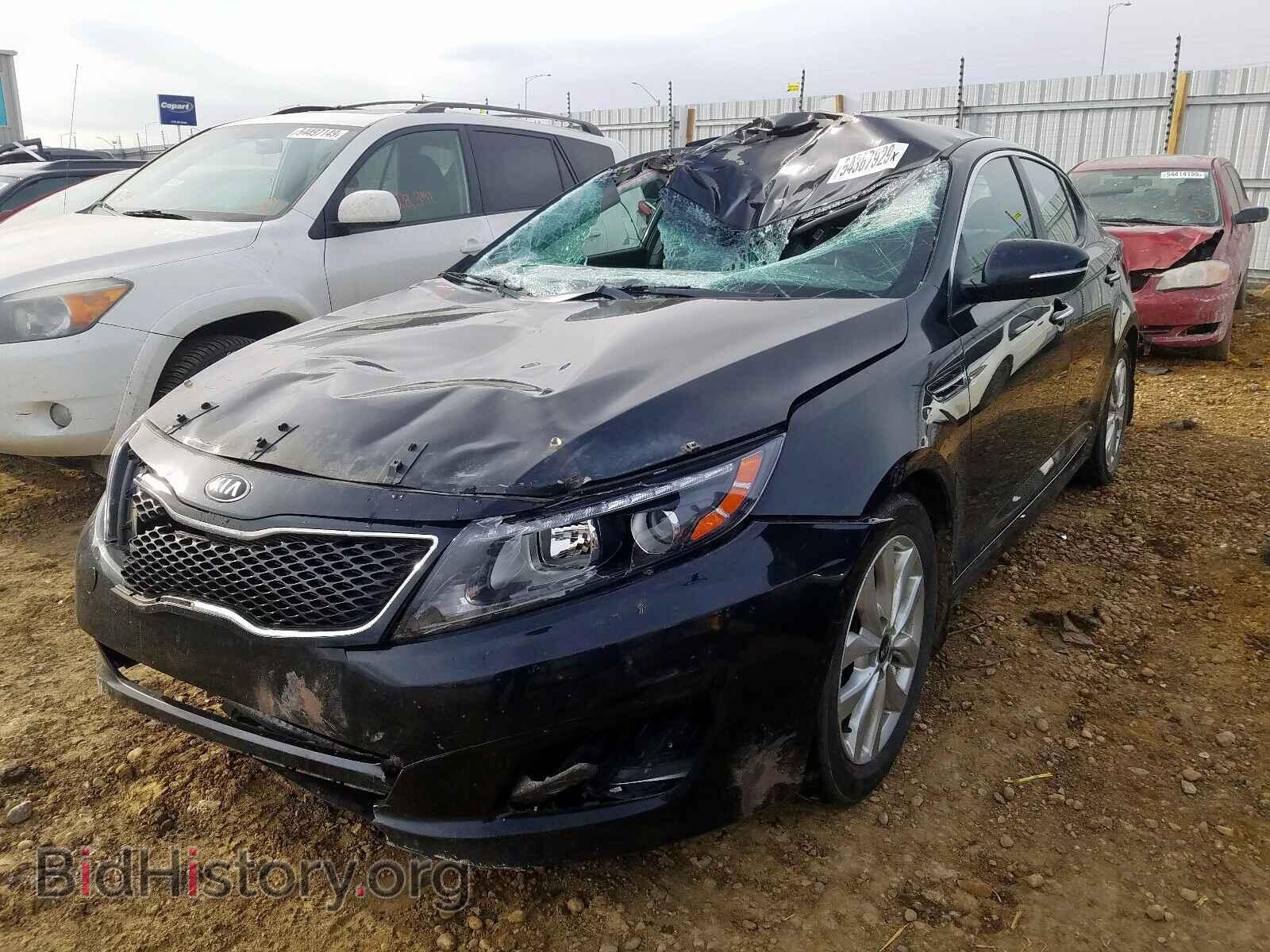 2015 KIA OPTIMA - VIN: KNAGN4A76F5612747 - Фото 2