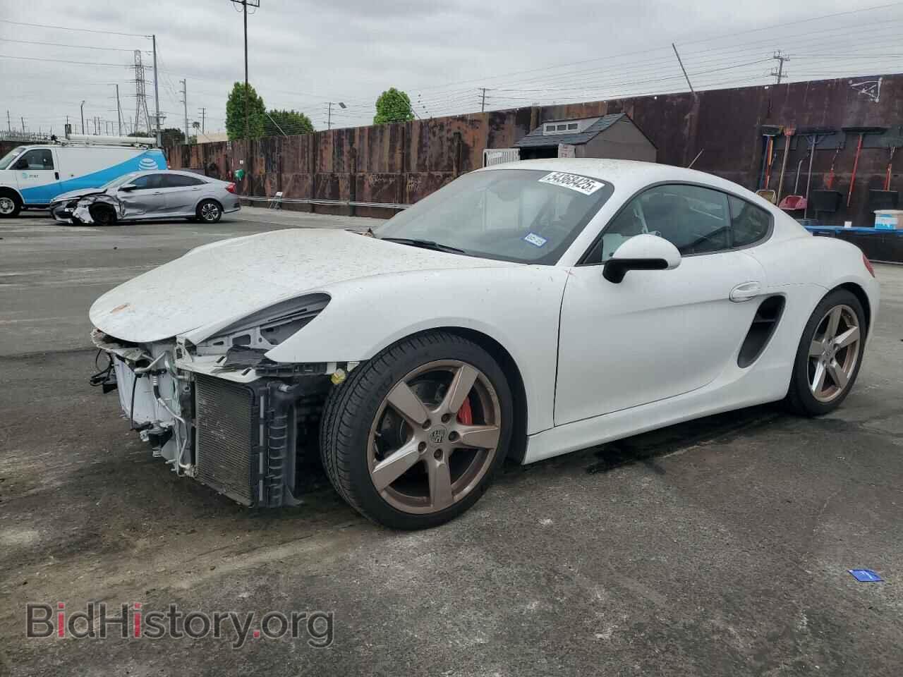Фотография WP0AB2A80FK180138 - PORSCHE CAYMAN 2015