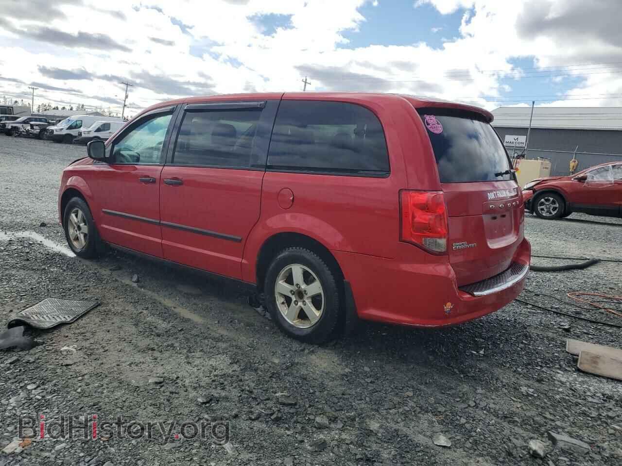 2013 DODGE CARAVAN - VIN: 2C4RDGBG2DR543313 - Фото 2