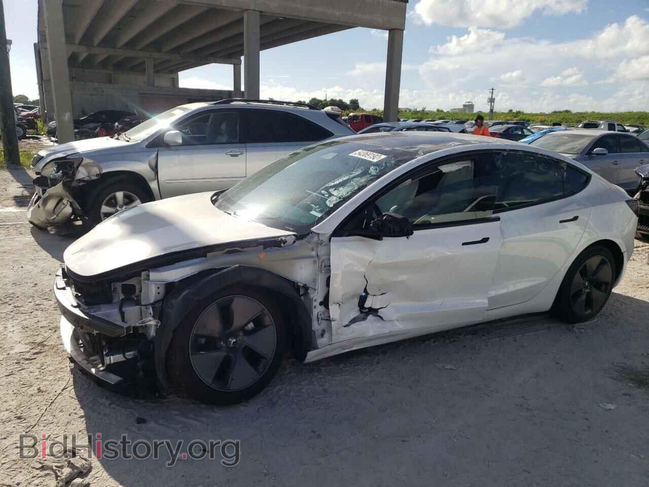 2021 TESLA MODEL 3 - VIN: 5YJ3E1EB8MF992958 - Фото 2