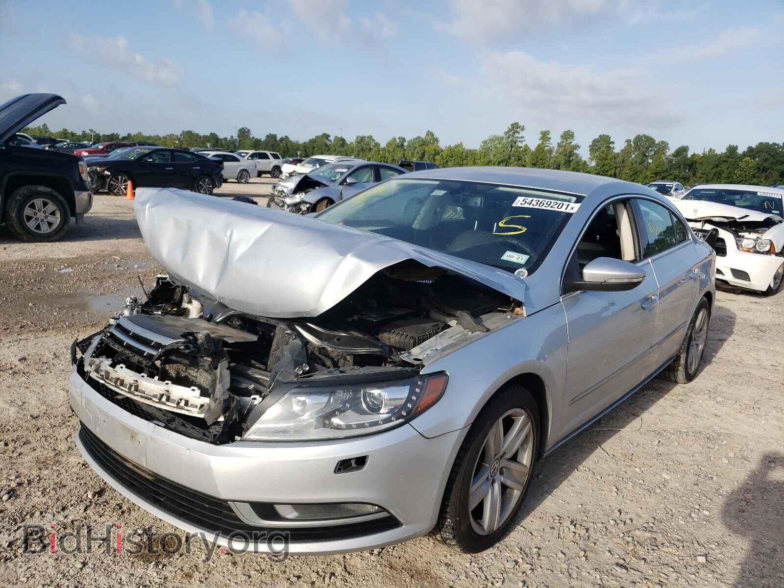 2015 VOLKSWAGEN CC - VIN: WVWBN7AN7FE820214 - Фото 2