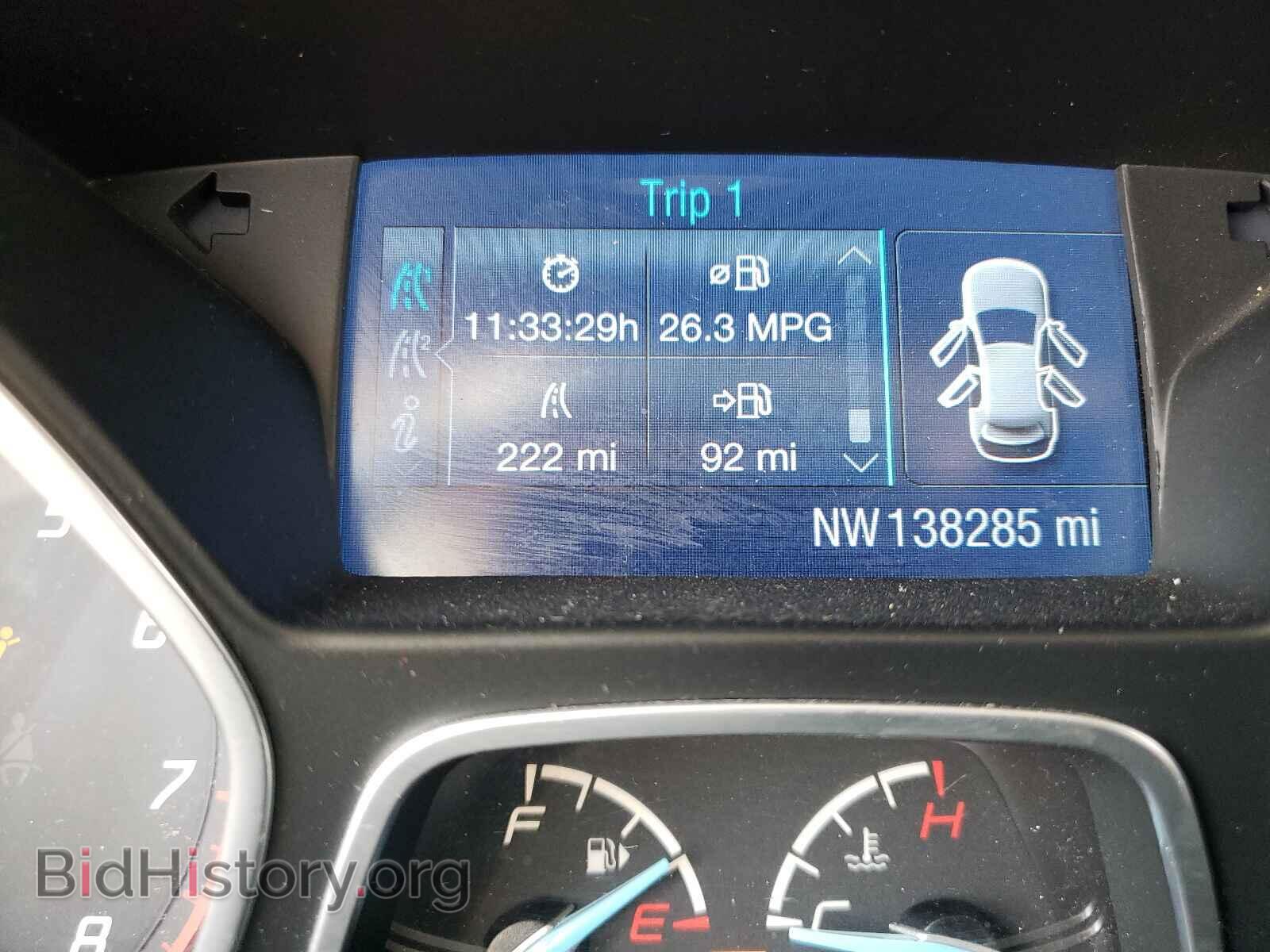 2014 FORD FOCUS - VIN: 1FADP3F22EL307222 - Фото 8