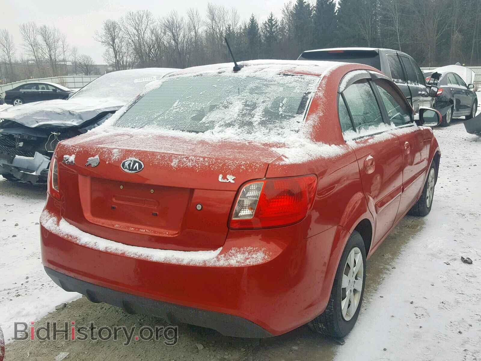 2011 KIA RIO BASE - VIN: KNADH4A37B6737302 - Фото 4
