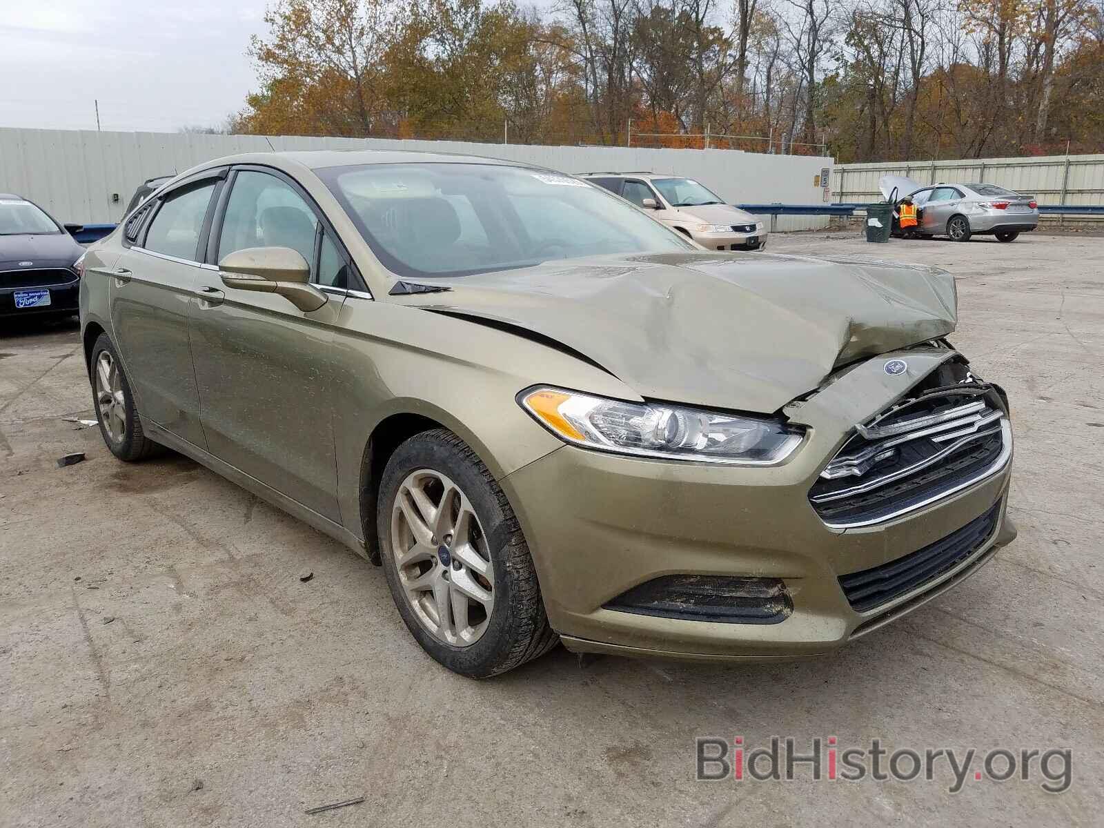 Photo 3FA6P0H73DR140997 - FORD FUSION SE 2013