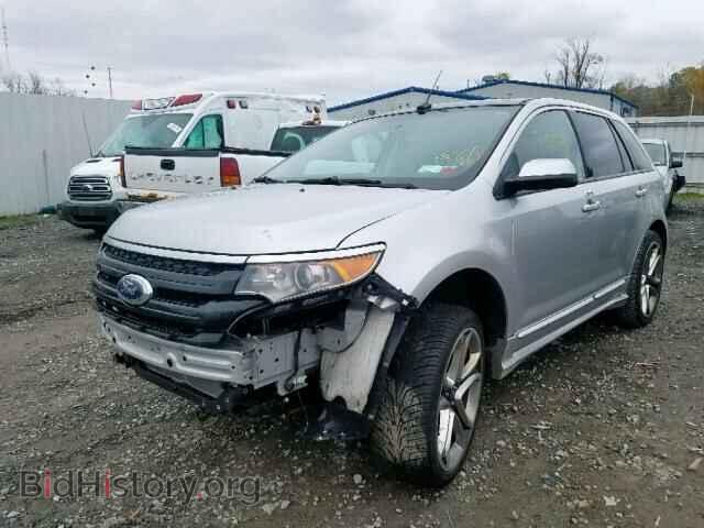 2014 FORD EDGE - VIN: 2FMDK4AK7EBB51504 - Фото 2
