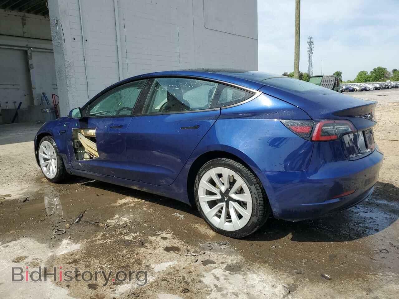 2022 TESLA MODEL 3 - VIN: 5YJ3E1EAXNF370144 - Фото 2