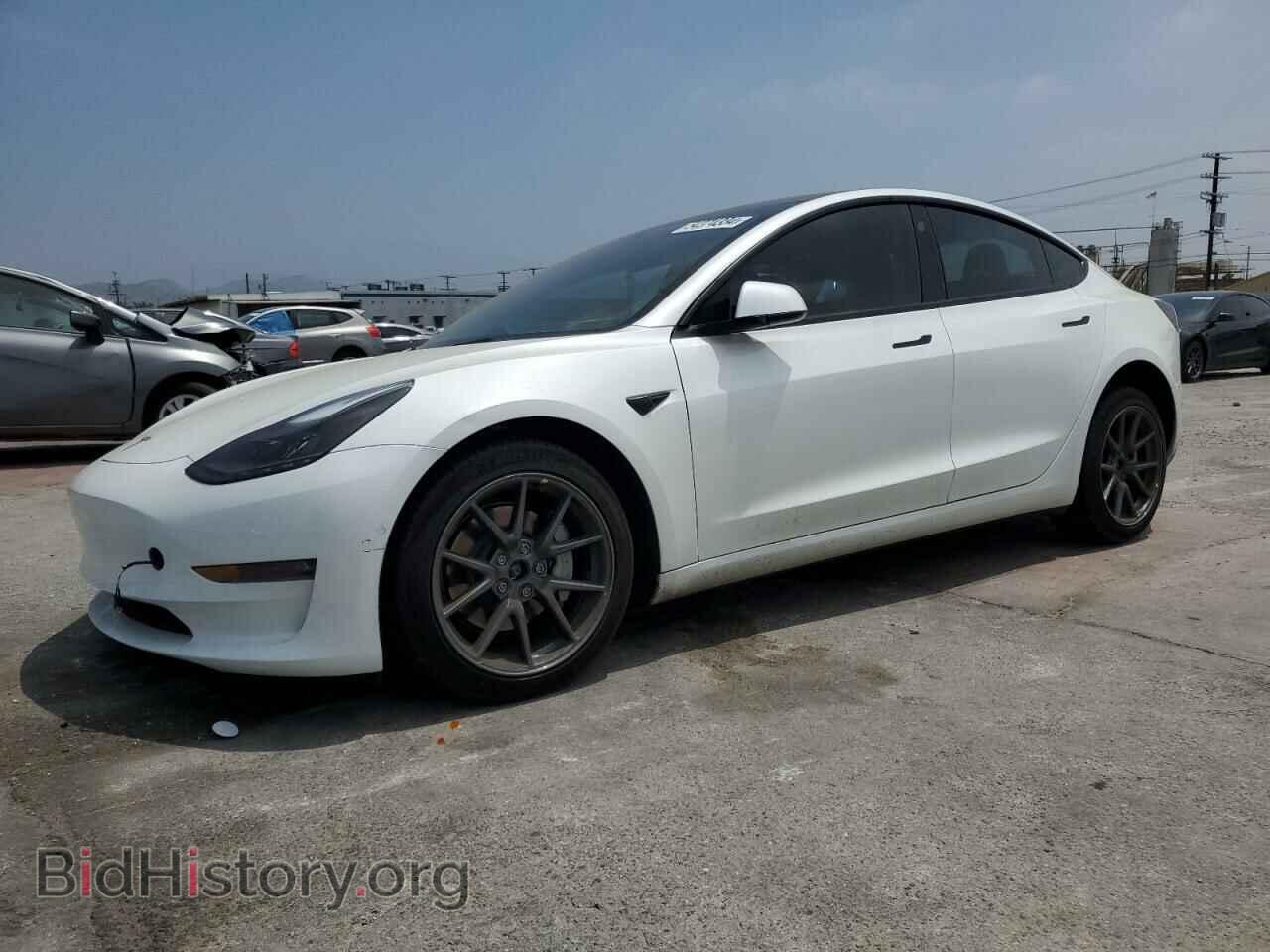 Photo 5YJ3E1EB2NF299806 - TESLA MODEL 3 2022